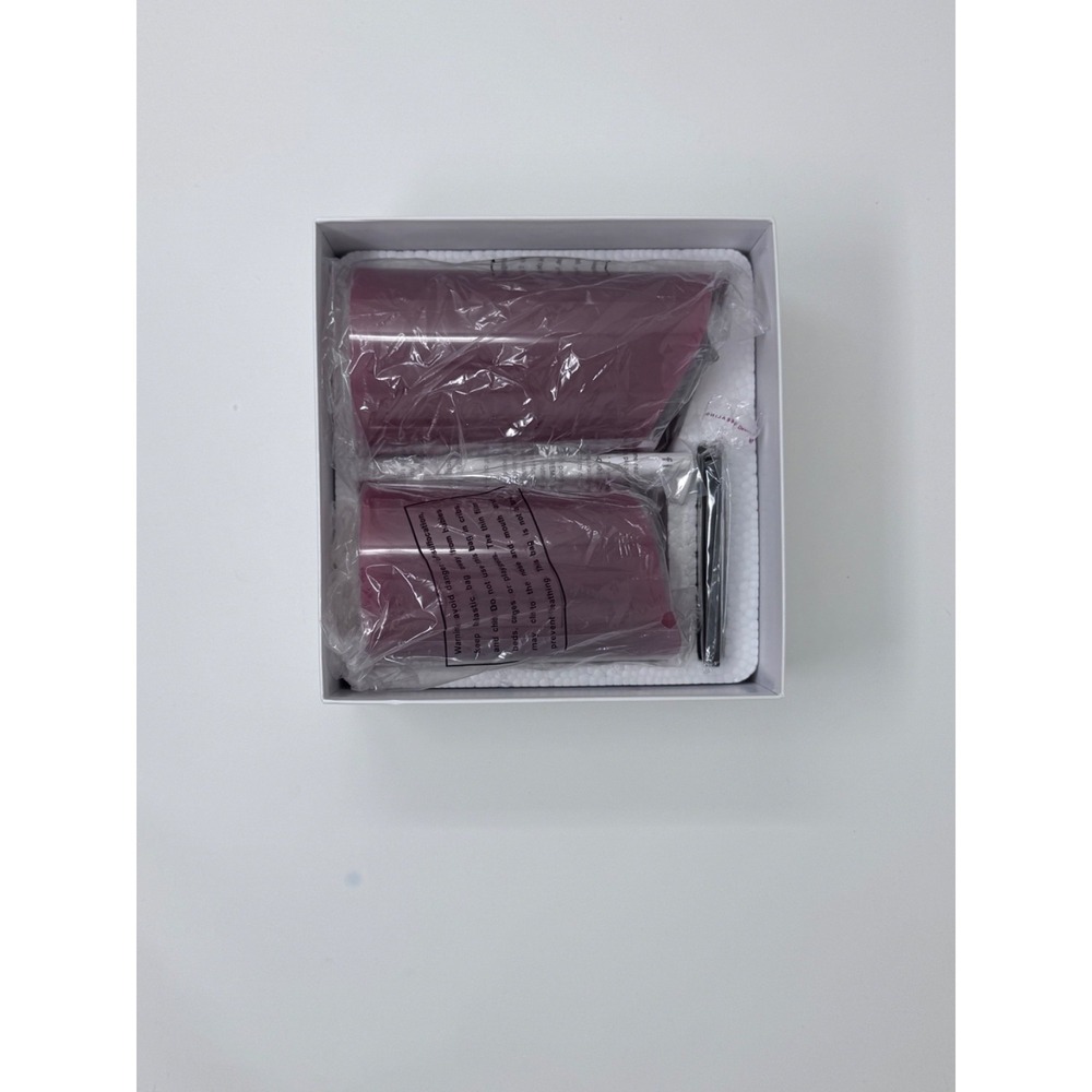 Set of 2 Flameless Flicker LED Pillar Wax Candles with Remote 5" 6" Burgundy Red - Picture 12 of 16